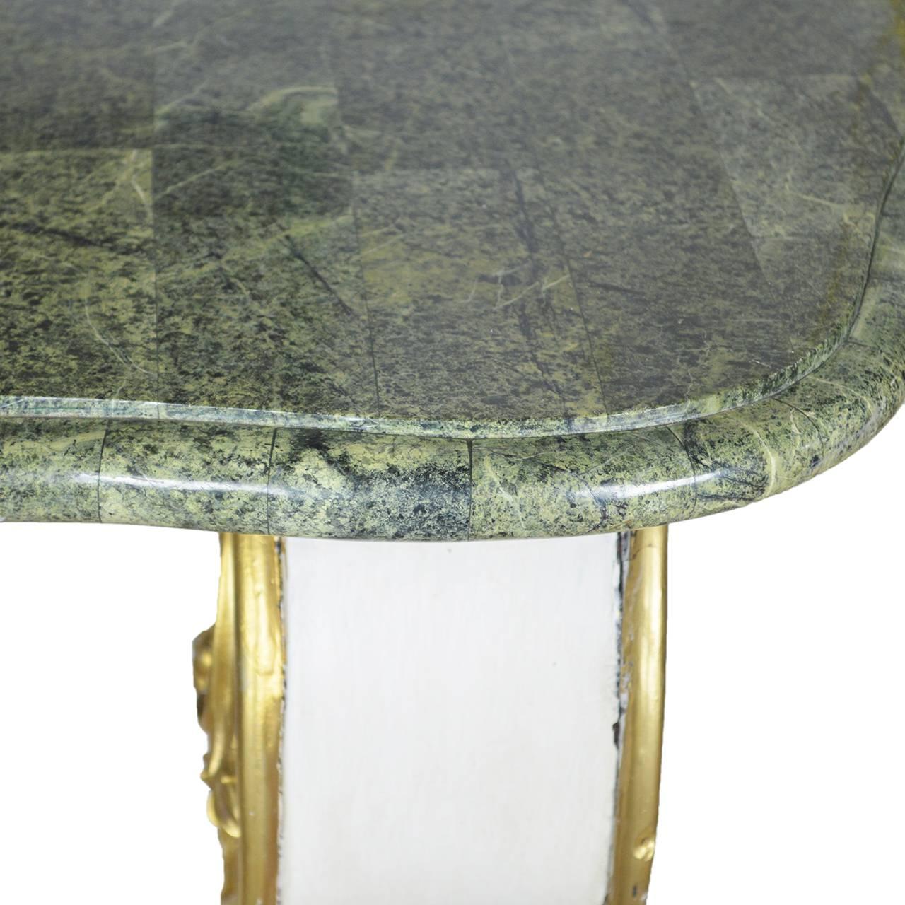 French Fragment Marble Top Console In Excellent Condition In Cincinnati, OH