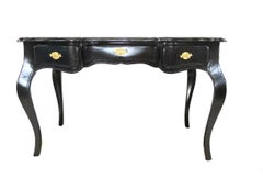 Black French-Style Desk