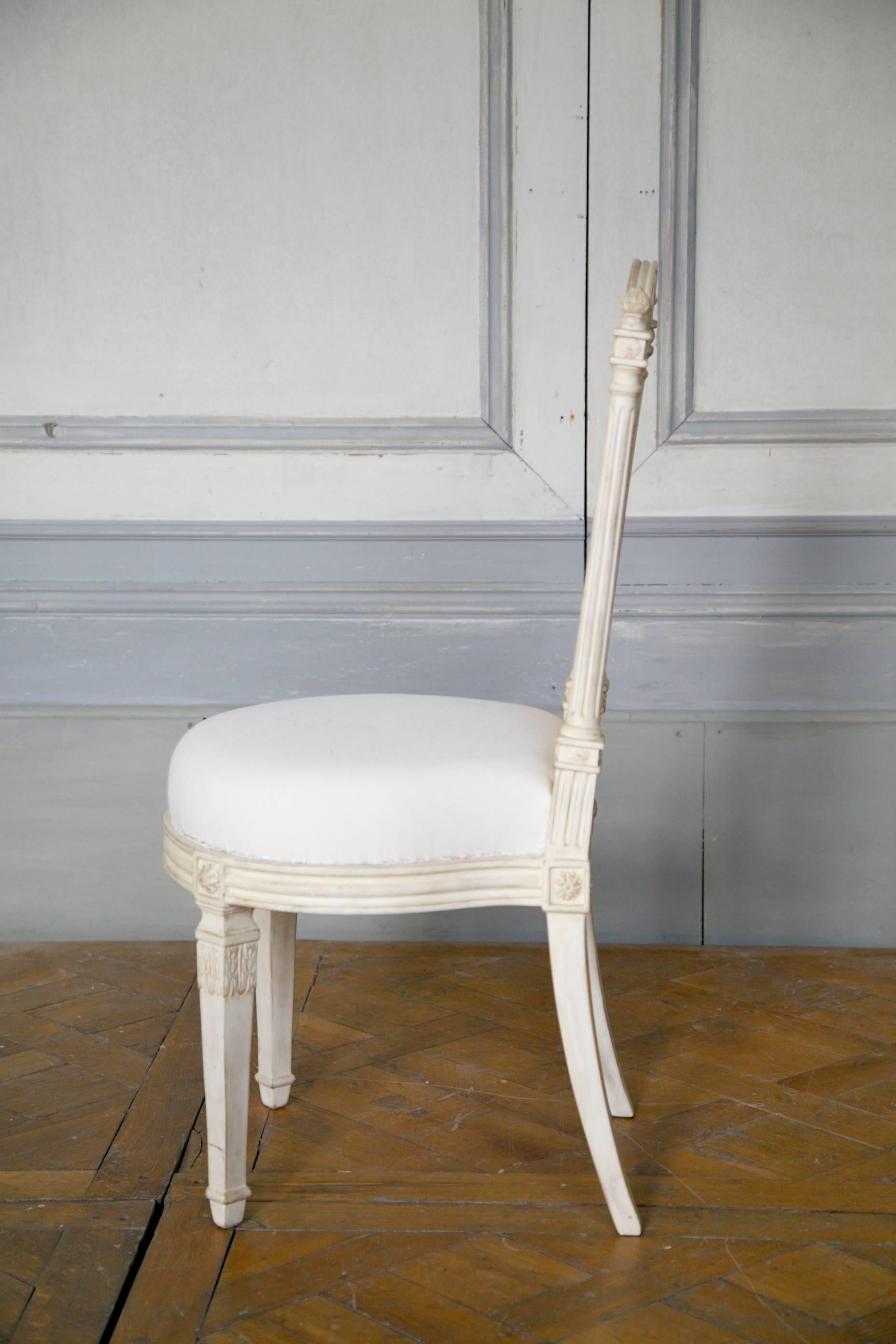 English Louis XVI Style Chair