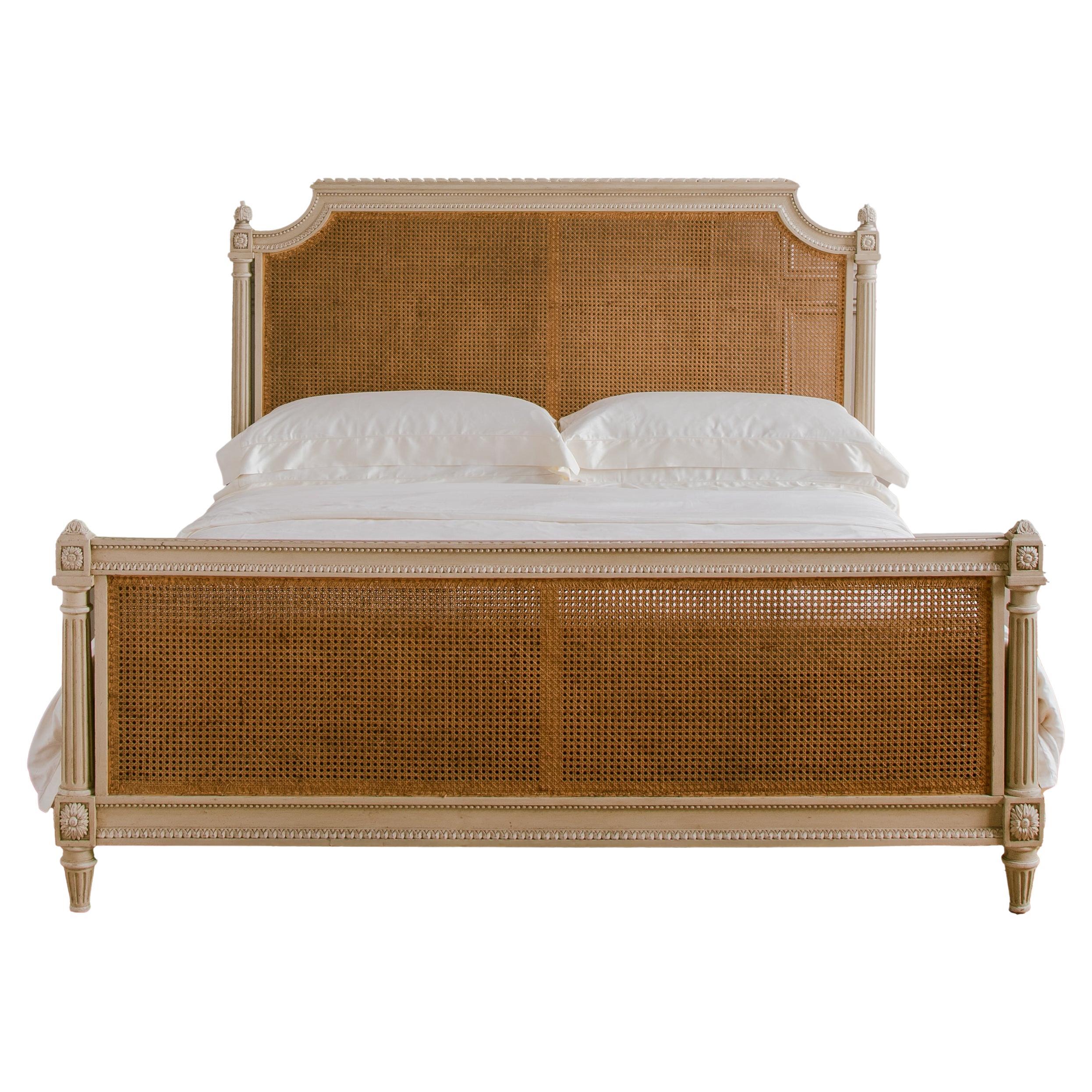 Large Bed hand made to order LXVI style by La Maison London 'UK Super King Size'