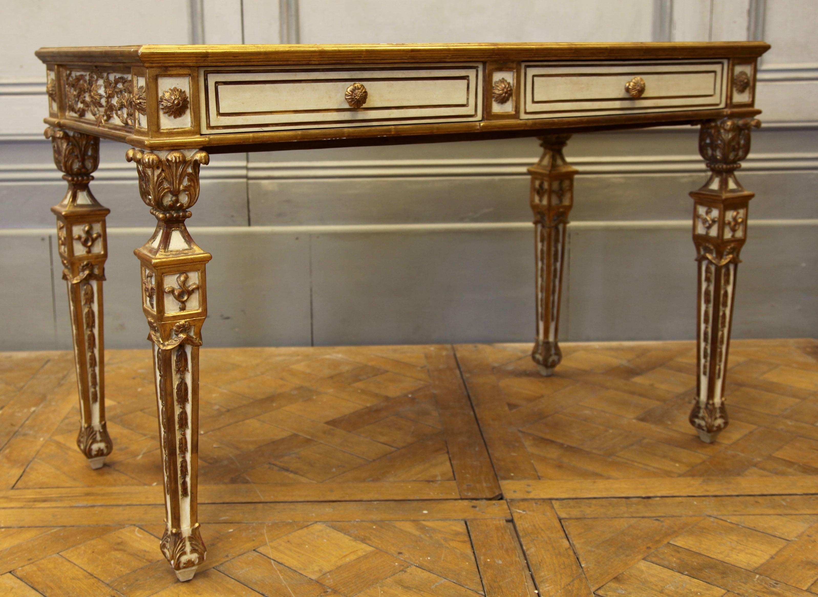 Louis XVI Style Writing Desk In Excellent Condition In London, Park Royal