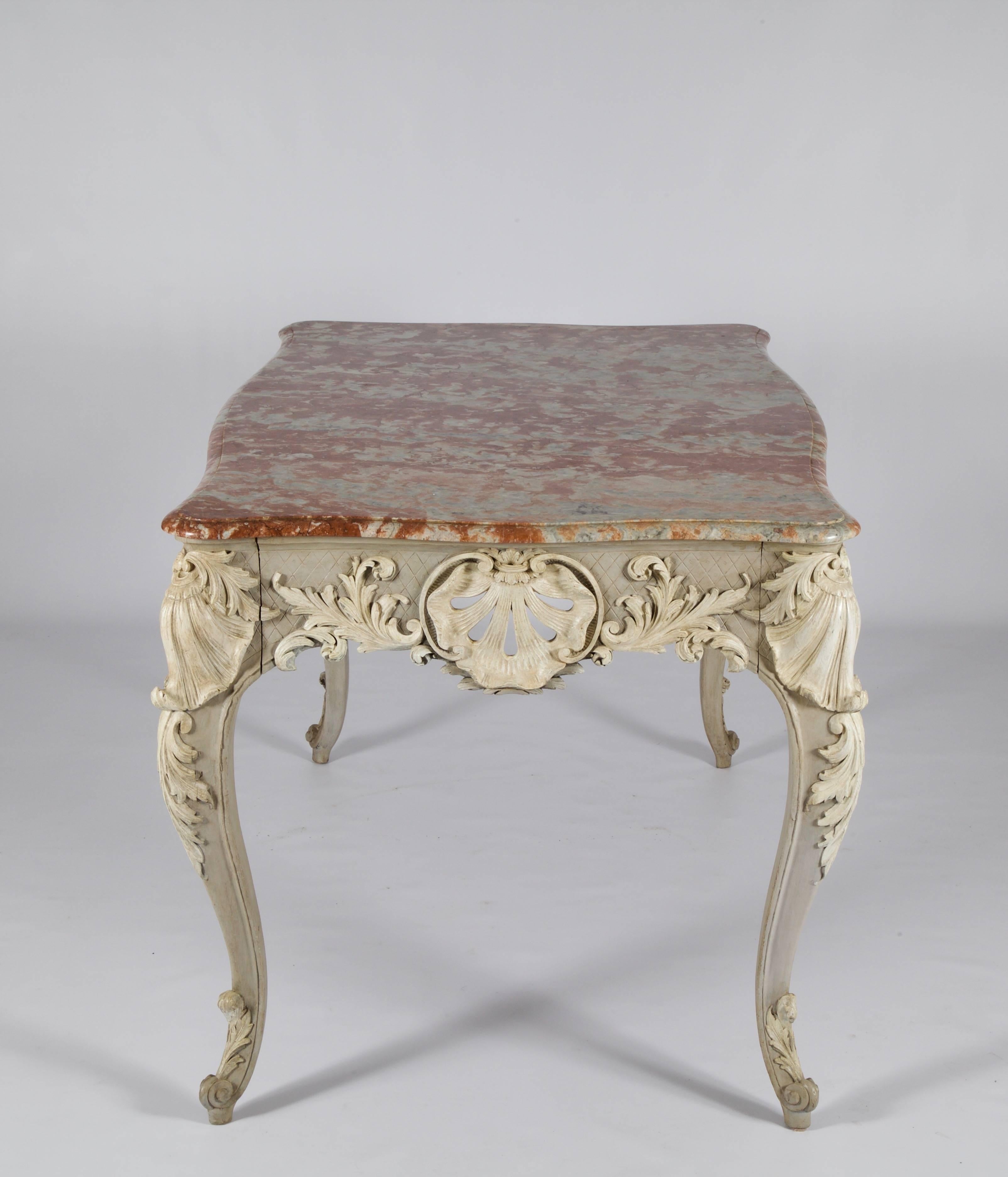 French 19th Century Louis XV Style Centre Table