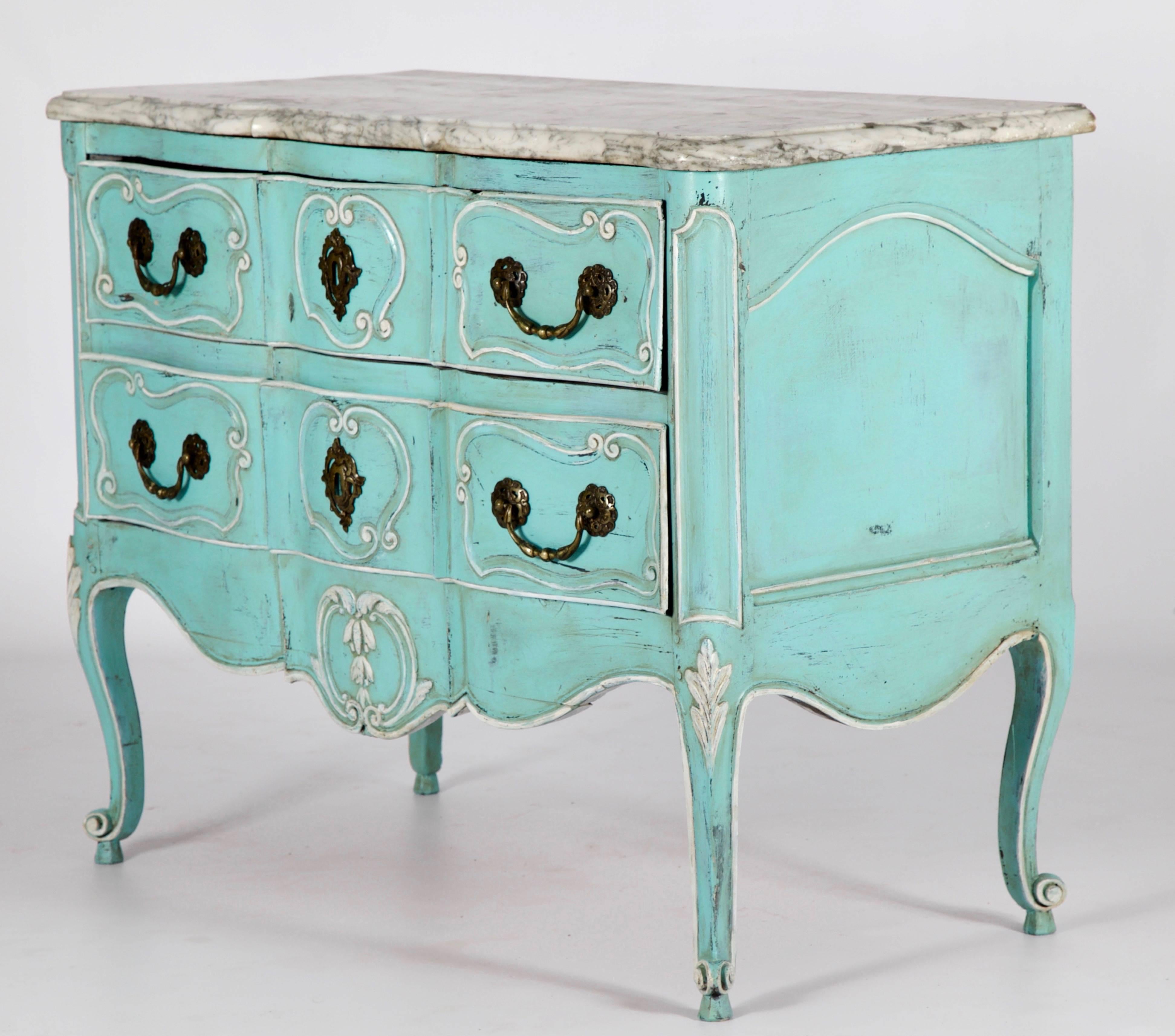 Early 19th Century Louis XV Style Commode In Good Condition In London, Park Royal