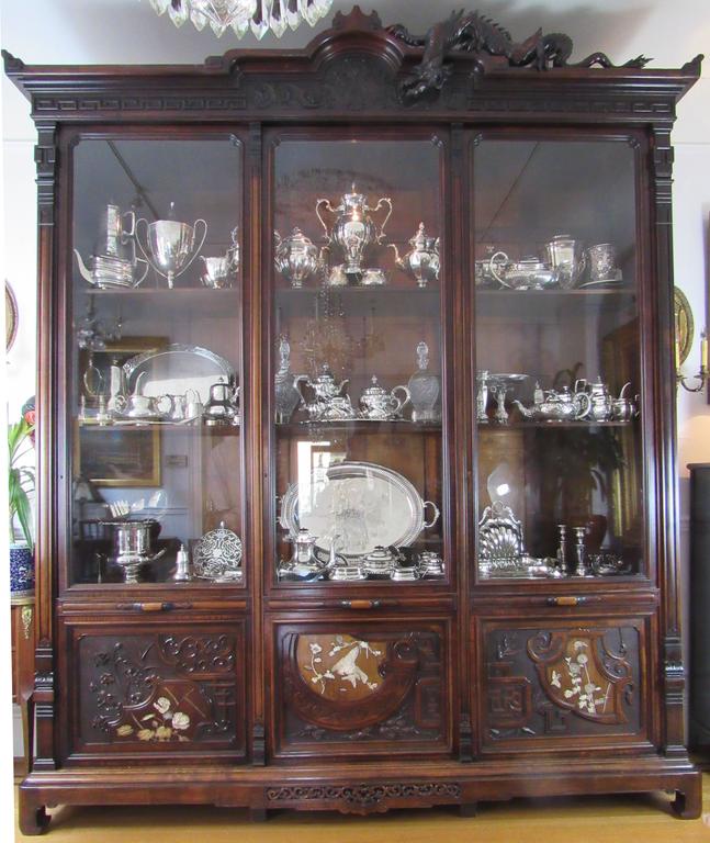 Gabriel Viardot, France, Chinoiserie Collection circa 1880 For