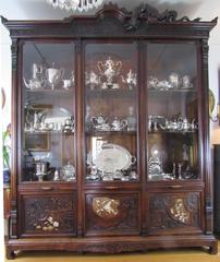 Gabriel Viardot, France, Chinoiserie Collection Cabinet, circa 1880