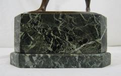 Rudolf Marcuse Bronze Sculpture the Fighting Gladiator, Signed