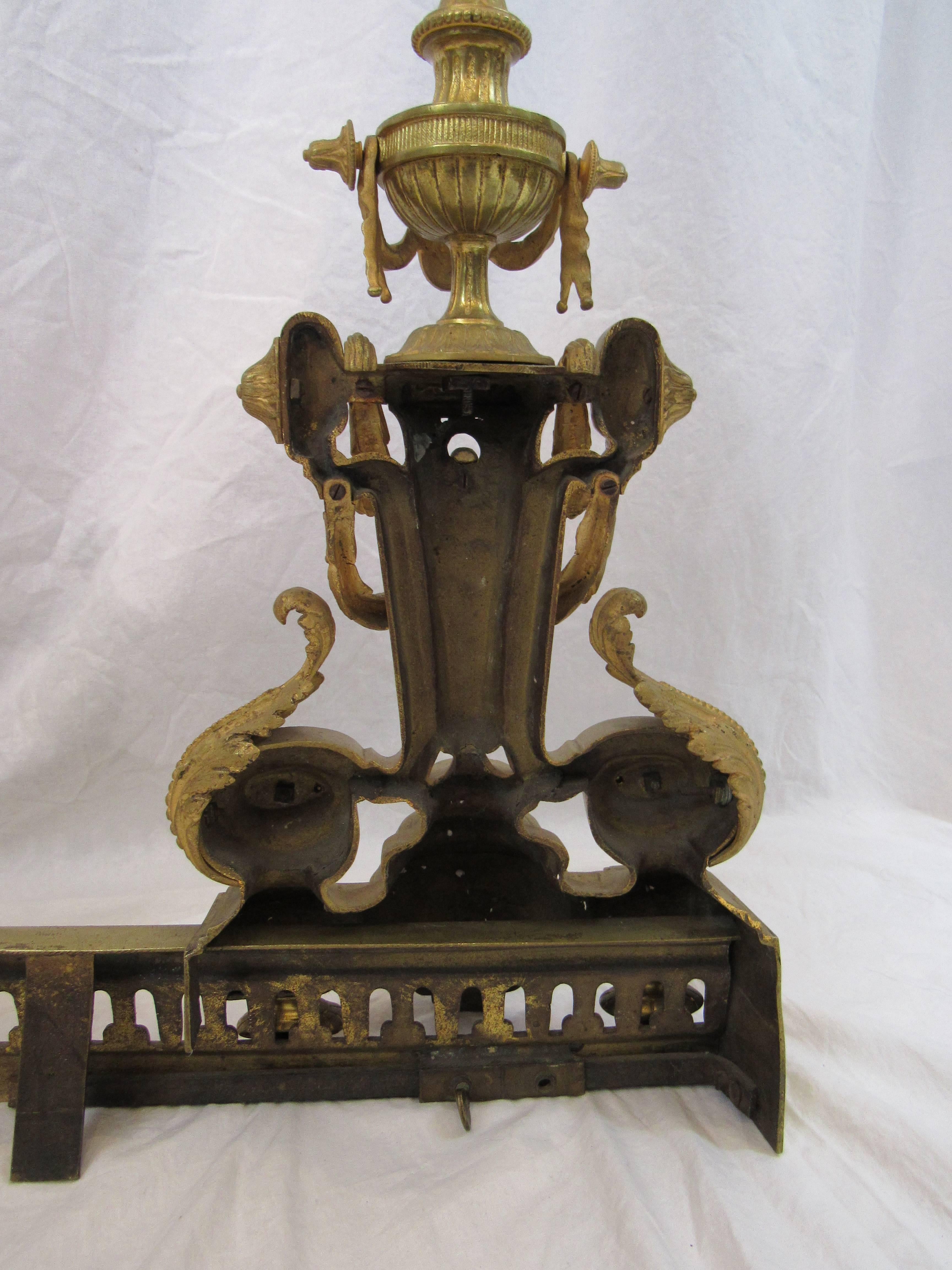 French Ormolu Fireplace Fender, 19th Century 1