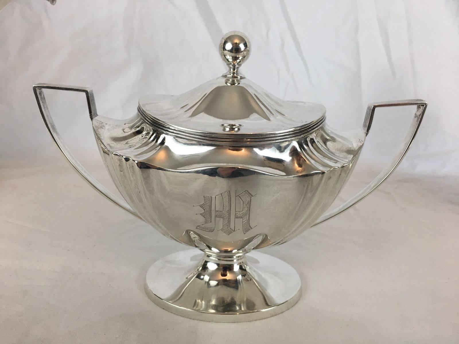Whiting Manufacturing Co Tea & Coffee Service Sterling Silver, American 1