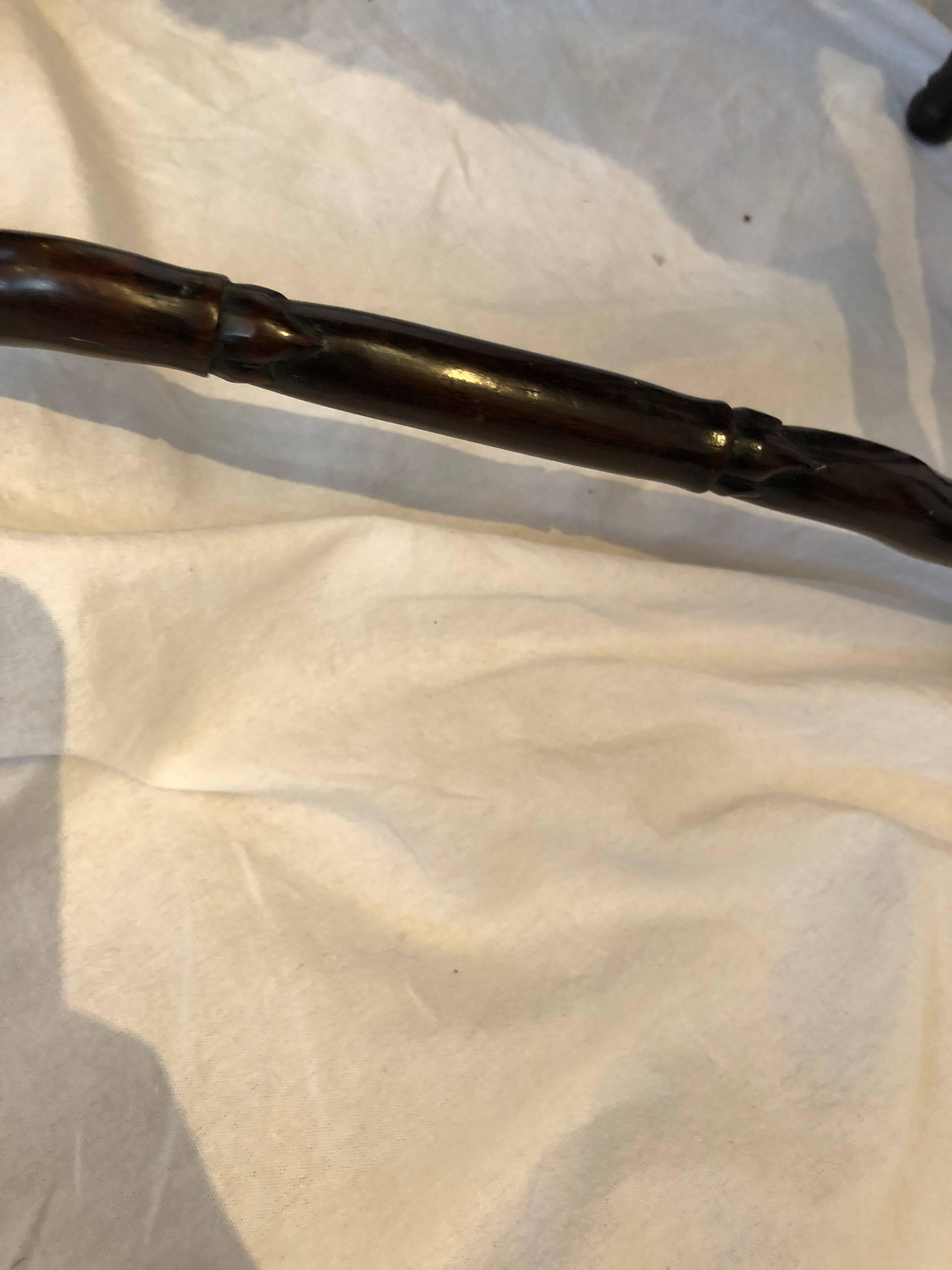 Four Chinese Rosewood Nesting Tables, circa 1920, Floral Motif 1