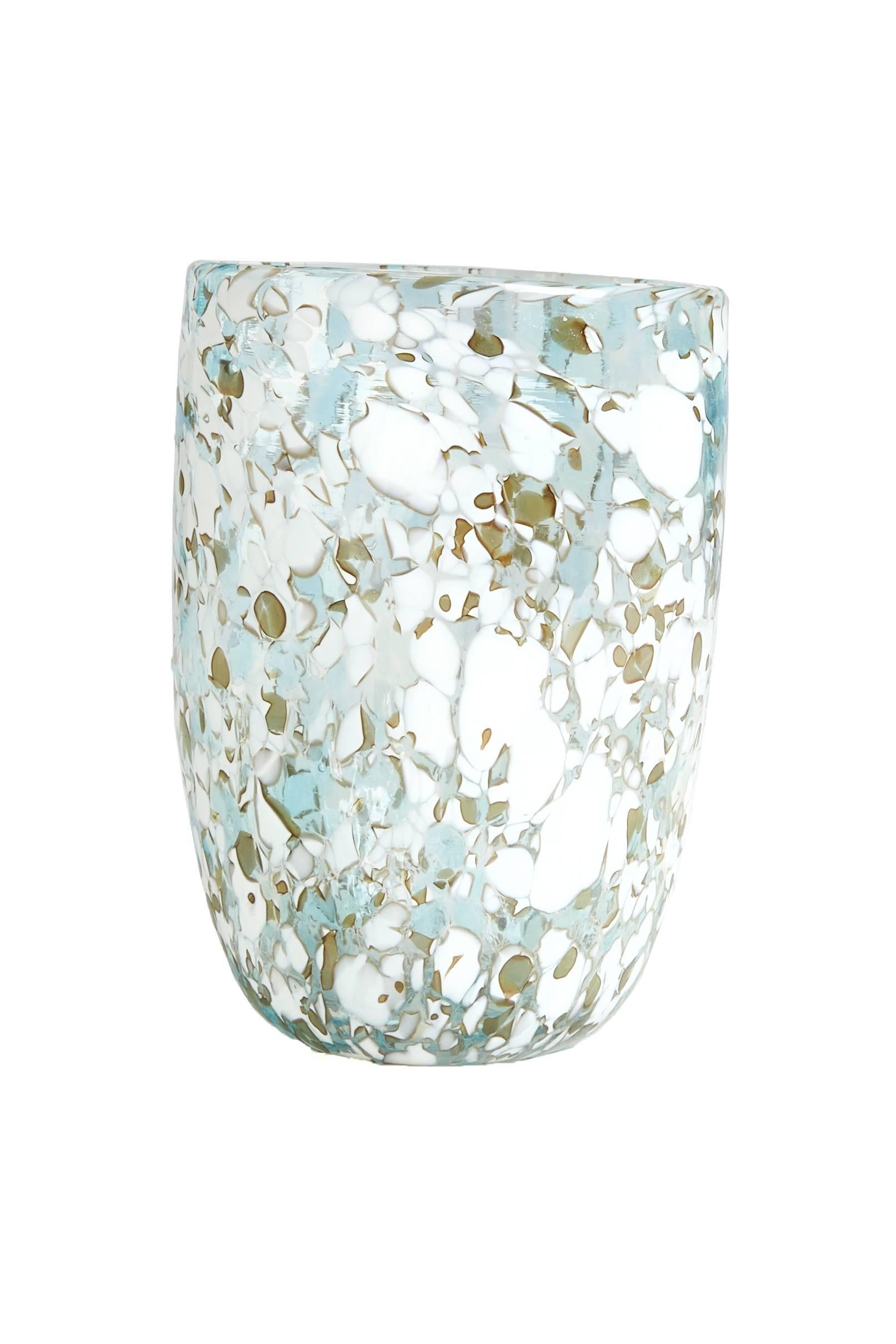 Set of Six Handblown Laguna B. Glasses for Cabana In Excellent Condition For Sale In London, GB