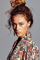 Percossi Papi Garnet, Citrine and Pearl Earrings