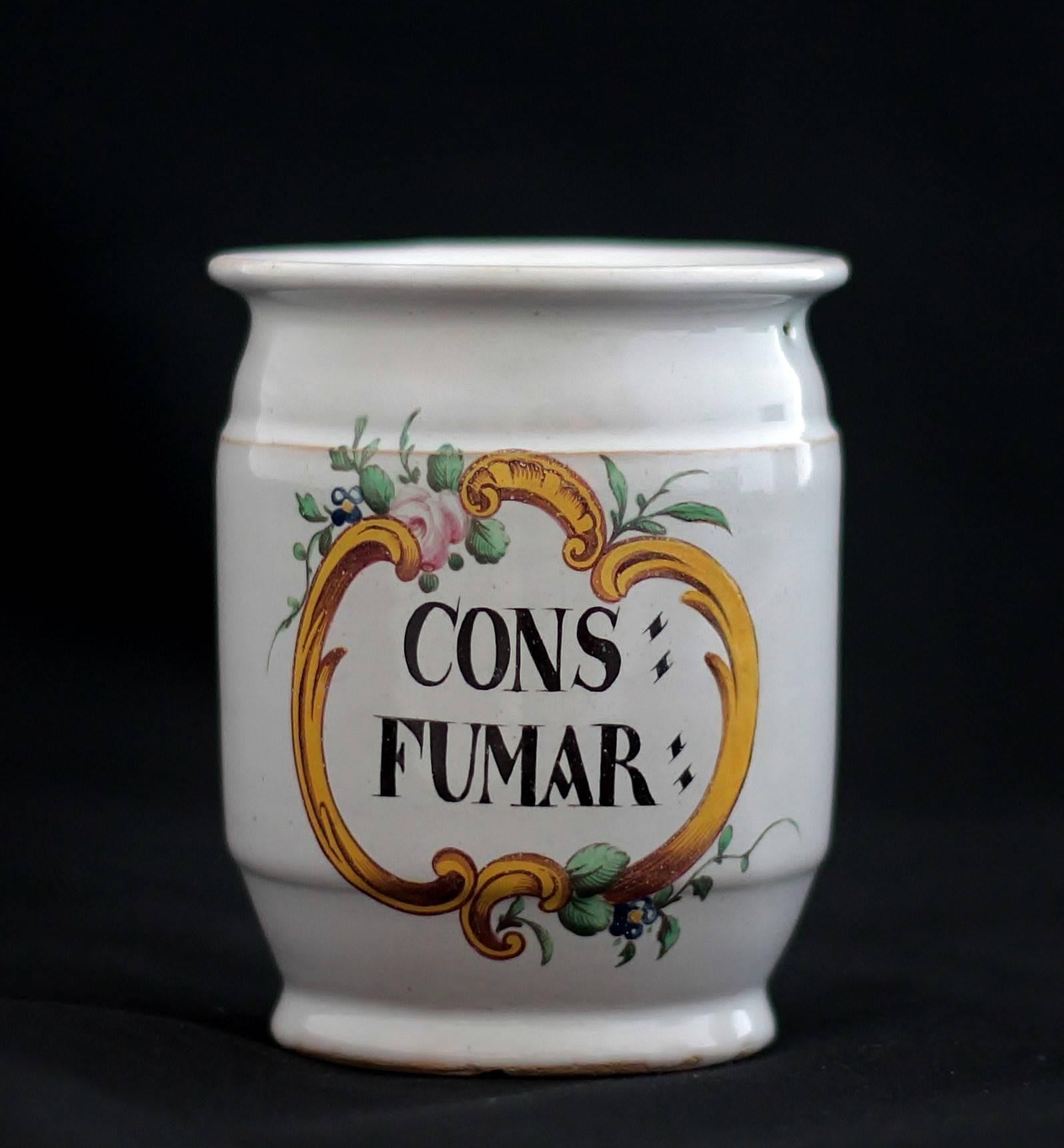 Hagueneau 'France, Est' Faience, Three Pillboxes, 18th Century For Sale 1