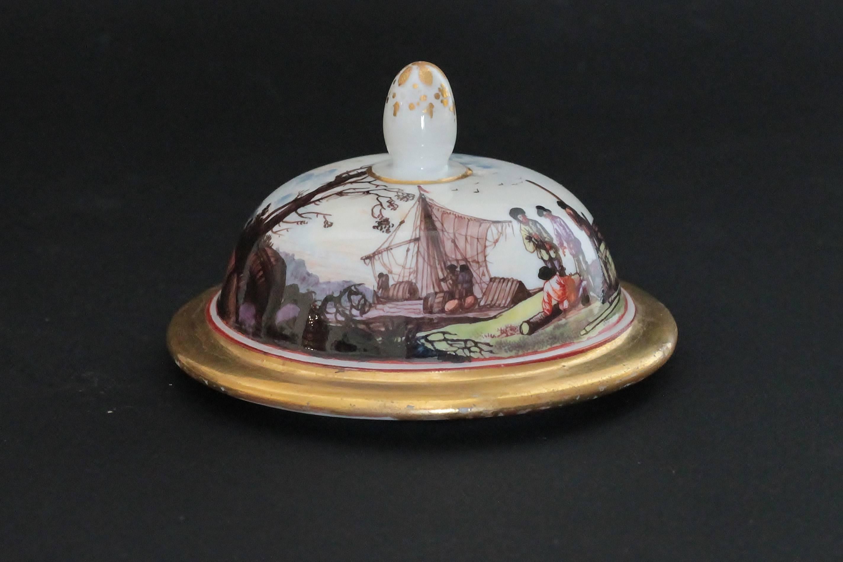 Ceramic Meissen 'Saxe' Porcelain, 18th Century For Sale