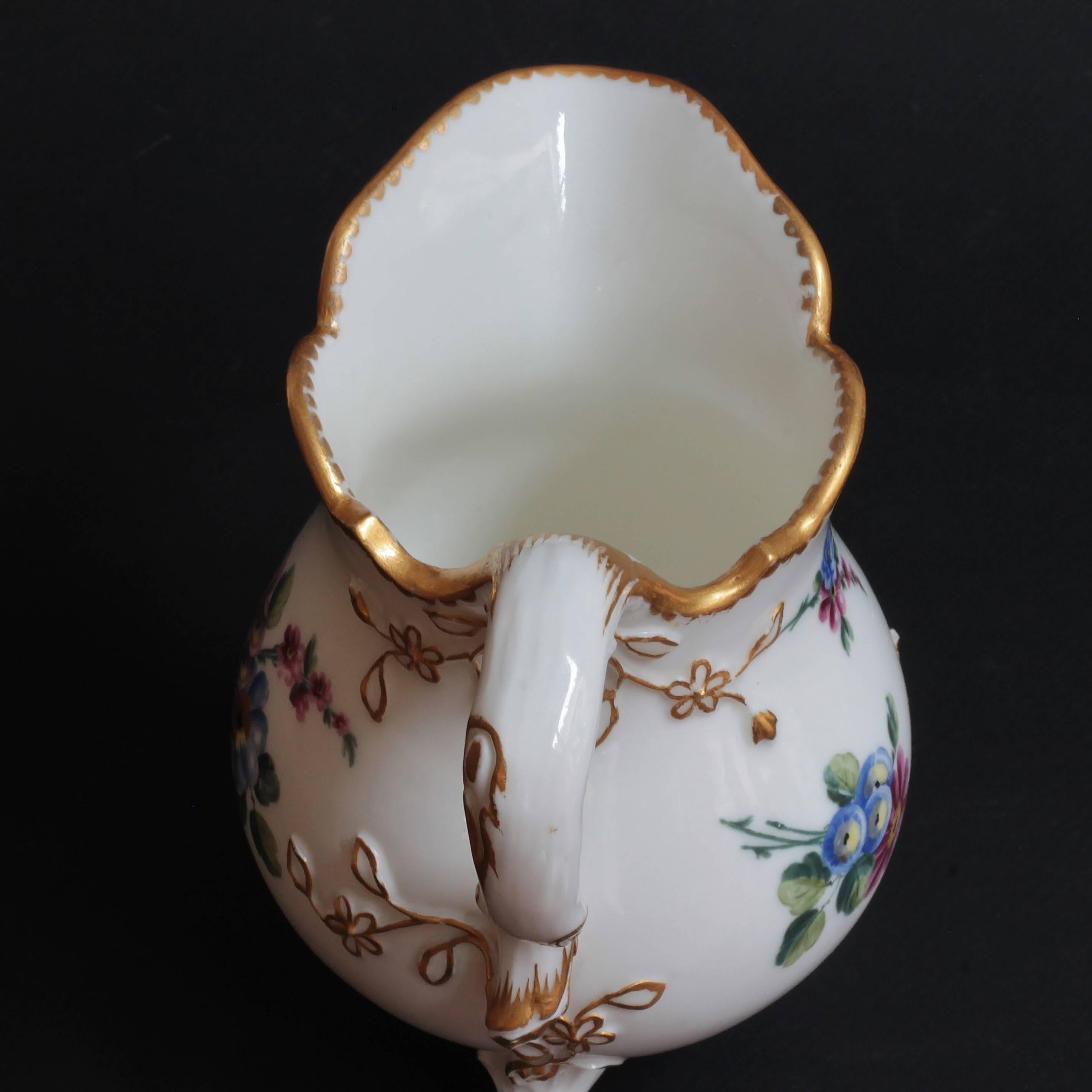 Sevres Porcelain Milk Jug, circa 1767 3