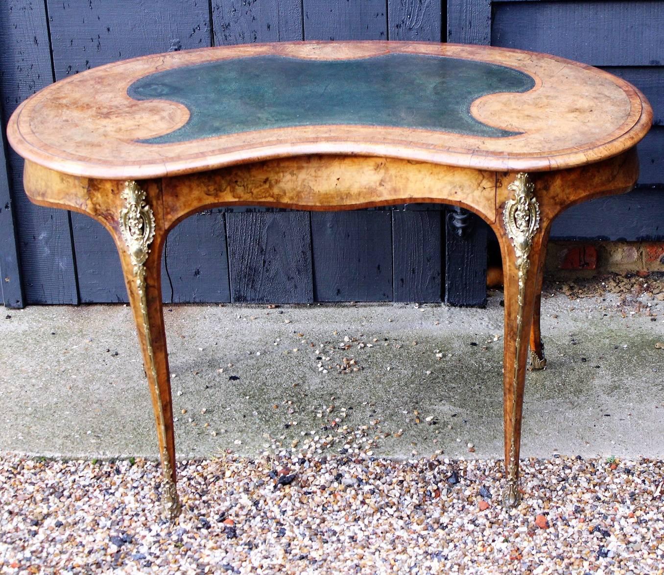 English Gillow's Victorian Ladies Writing Table For Sale