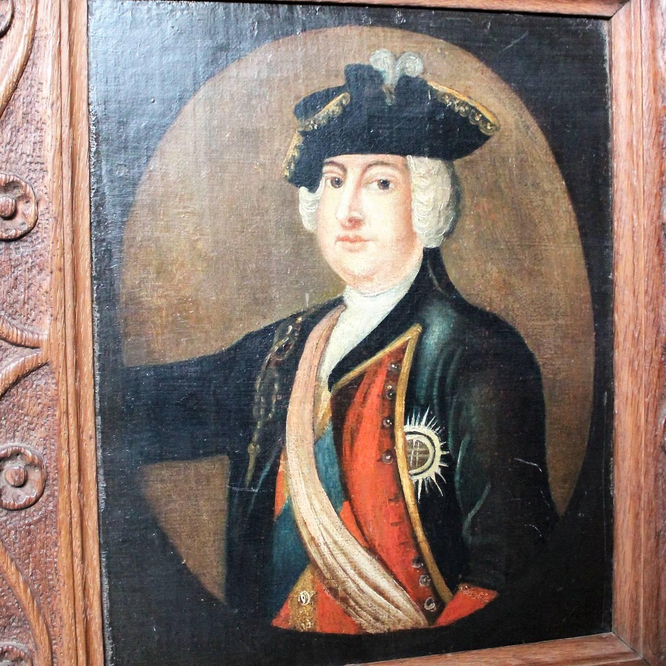 English Rare Portrait Prince William Duke of Cumberland For Sale