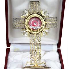 Interesting Mid-20th Century Reliquary Saint Maria Goretti