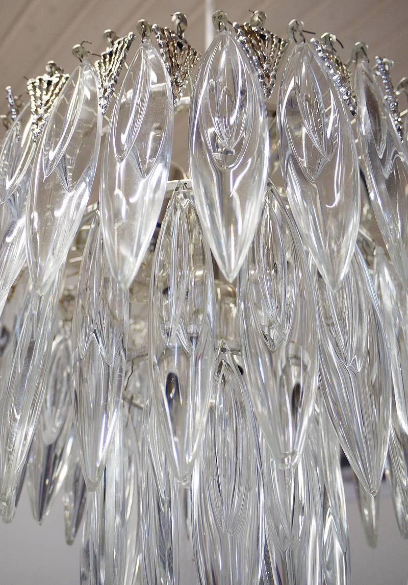 Crystal Glass Chandelier by Bakalowits & Sons, Vienna 2