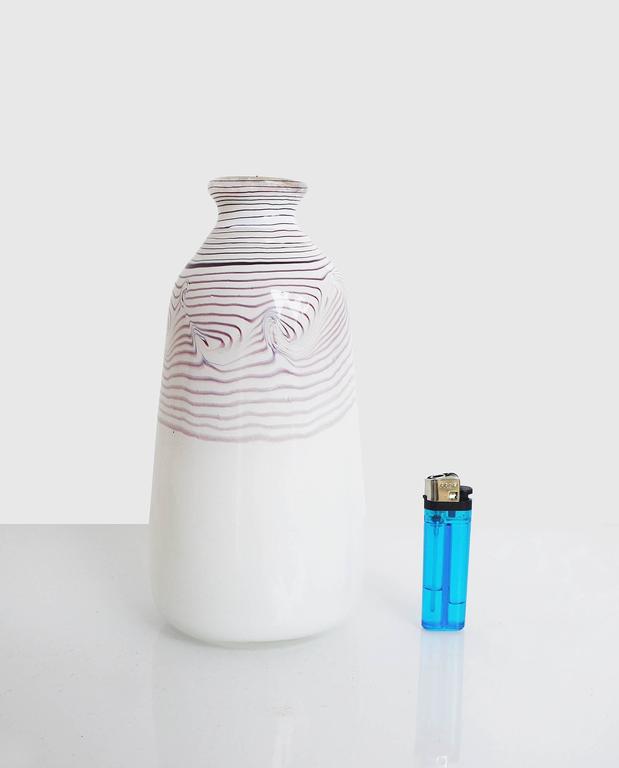 Hand-Crafted  Erwin Eisch Studio Glass Vase For Sale