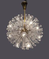 Snowball Sputnik Chandelier by Emil Stejnar for Rupert Nikoll