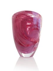 Kosta Boda Atoll Pink Vase Design Anna Ehrner
