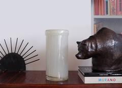 Vase en verre d'Erik Hoglund pour Kosta Boda, Suède