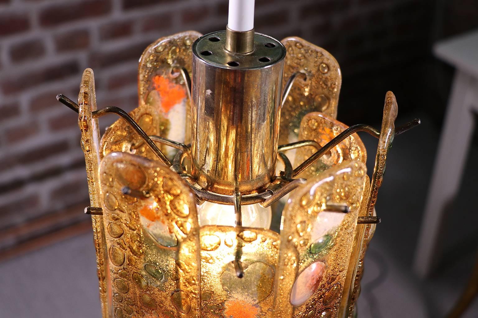 small murano glass chandelier