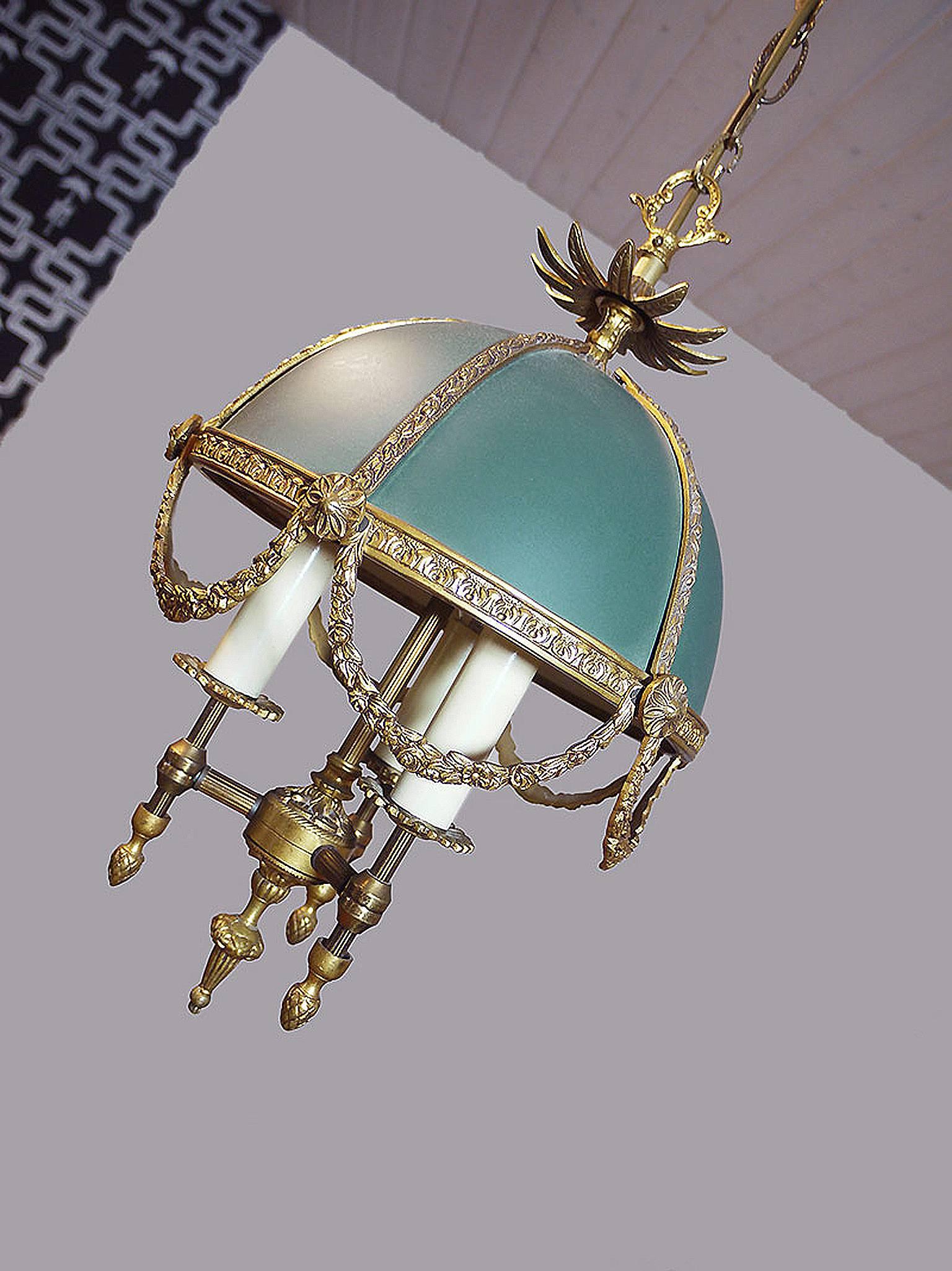20th Century Wonderful French Louis XV Style Bouillotte Chandelier