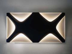 Large Oyster Light Panel by Dieter Witte & Rolf Krüger for Staff, 1968