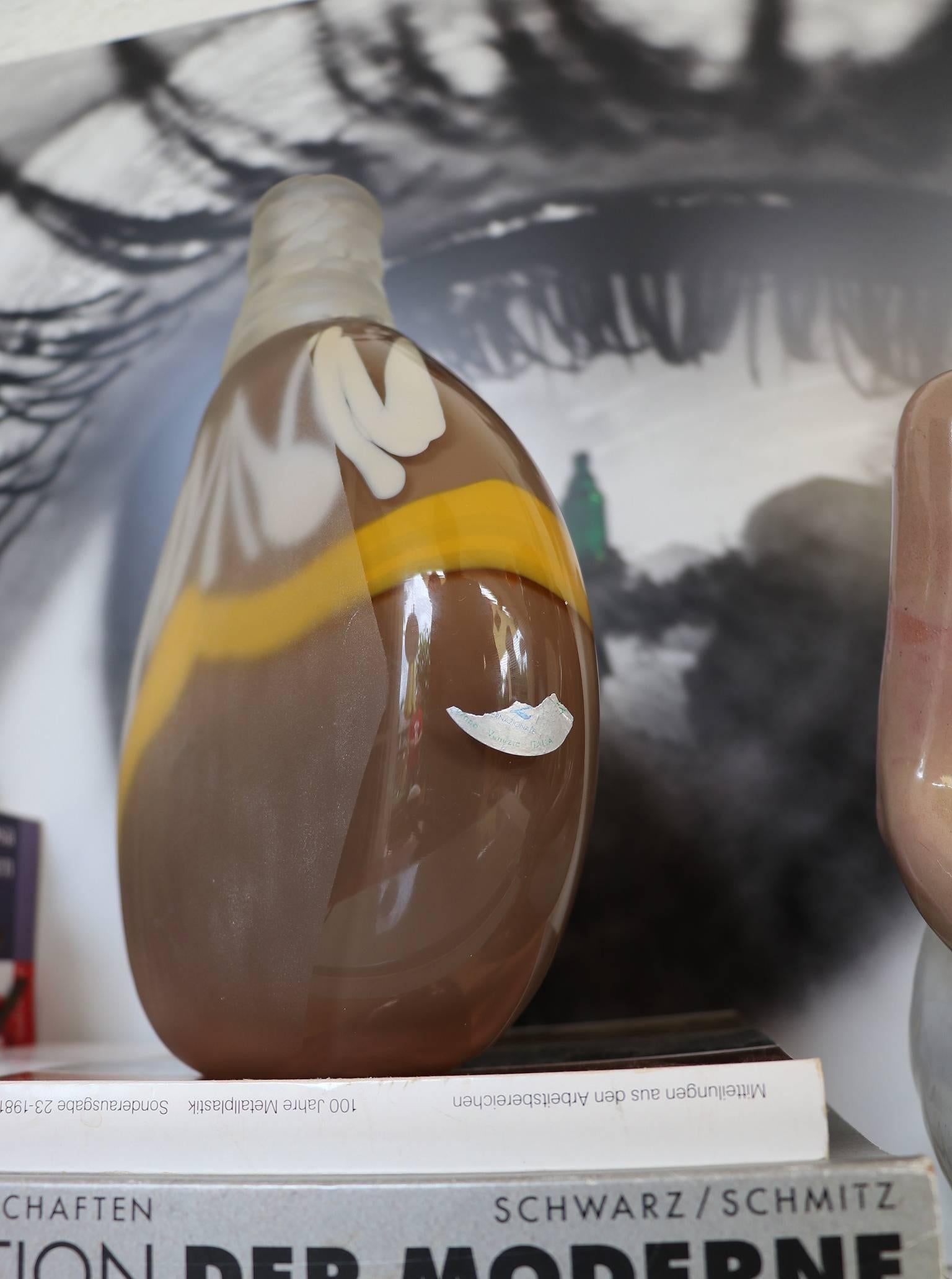 Moderno Vaso in vetro di Murano di Sandro Frattin/La Vetreria Artistica TFZ Int in vendita