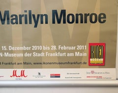 Marilyn Monroe, German Exhibition Poster, 2010-2011