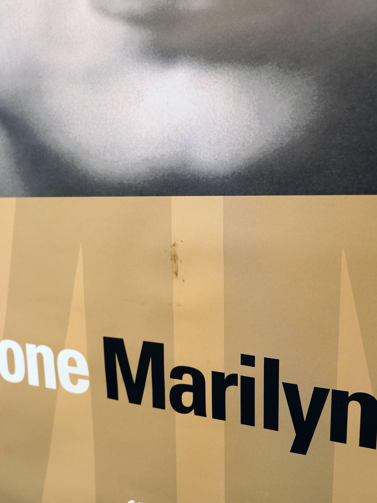 Allemand Affiche d'exposition allemande de Marilyn Monroe, 2010-2011 en vente