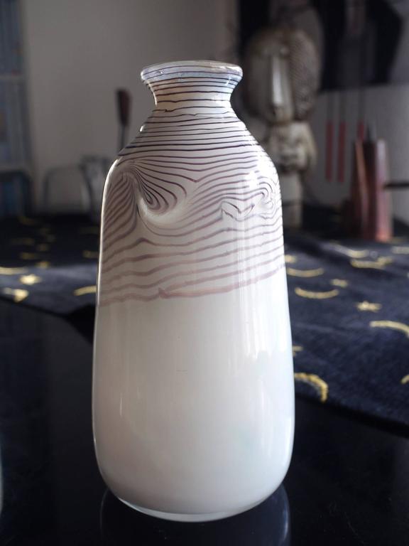 German  Erwin Eisch Studio Glass Vase For Sale