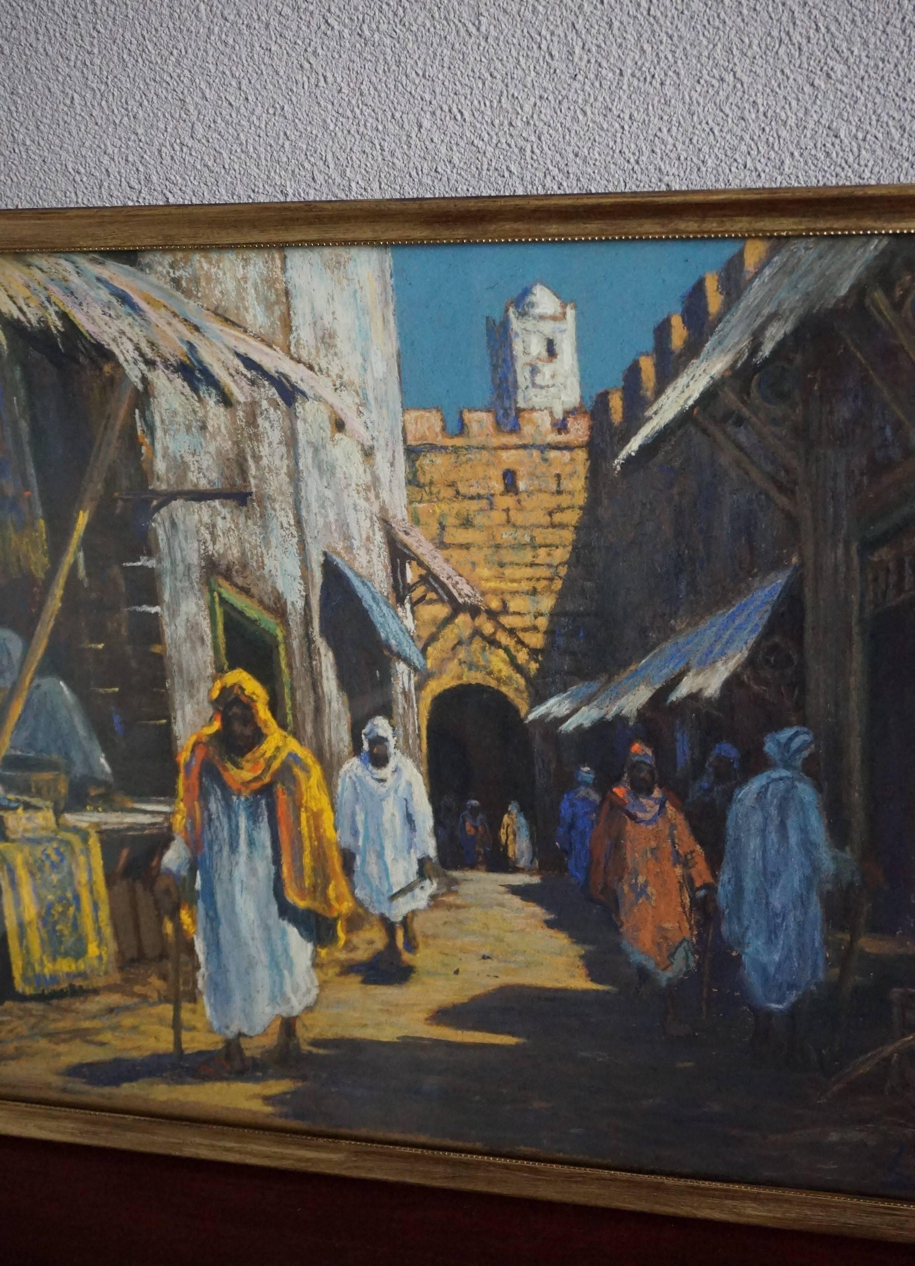 arab market painting