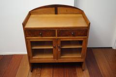 Amsterdam School Art Deco Drinks Cabinet Small Dresser with Drawers & Burl Inlay