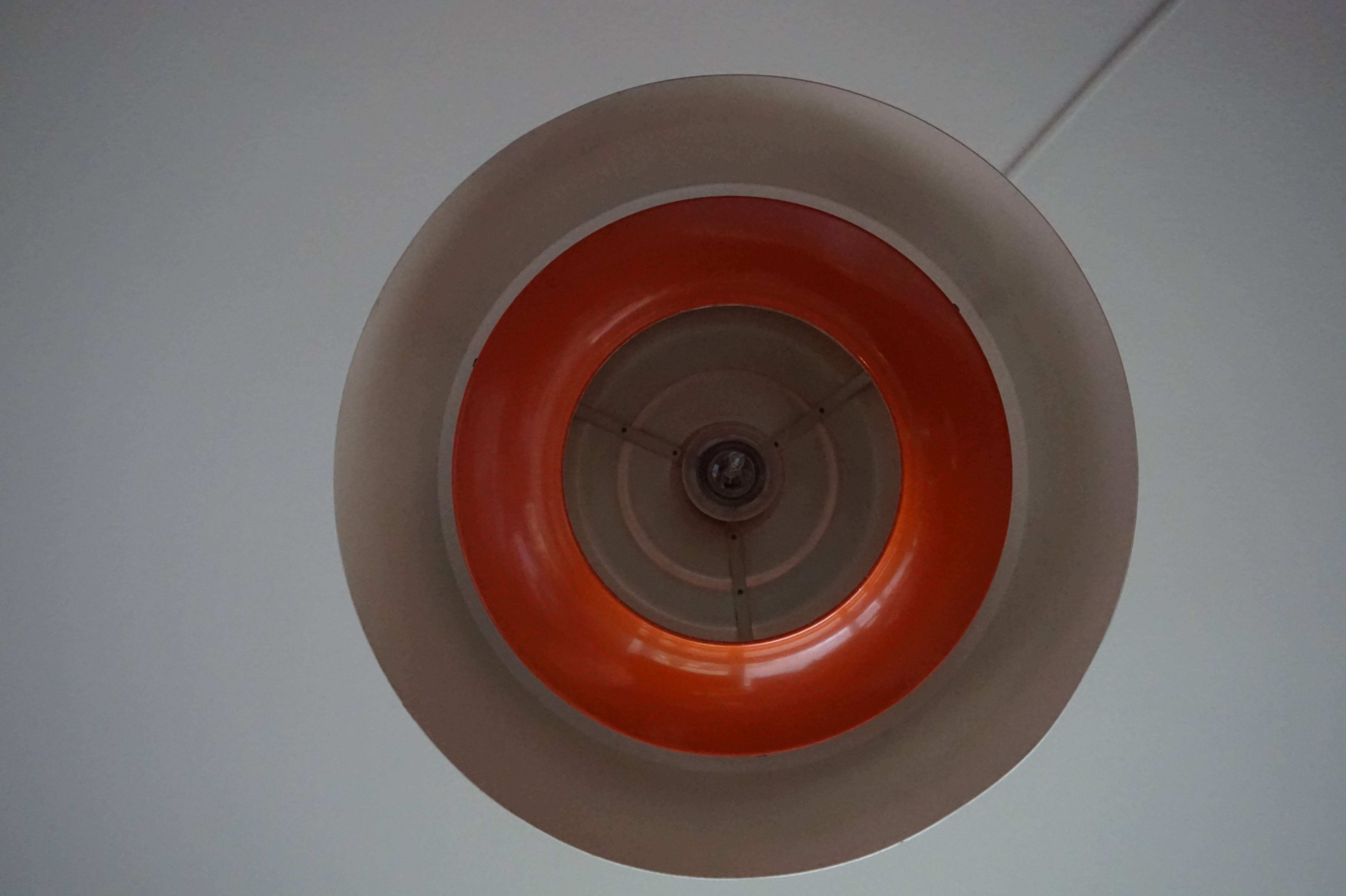 Mid-Century Modern Scandinavian Design Pendant / Fixture by Hans-Agne Jakobsson In Excellent Condition In Lisse, NL
