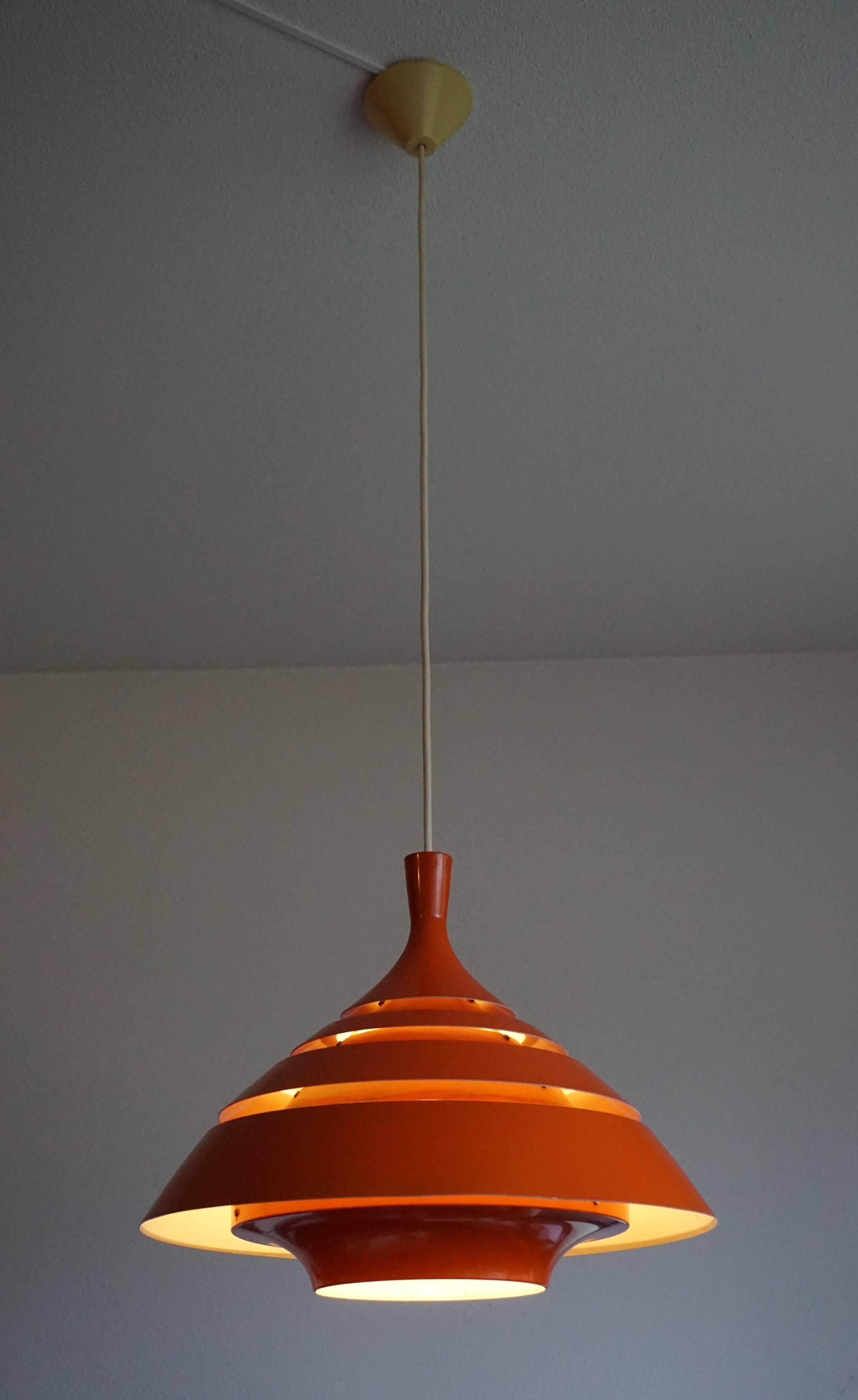 20th Century Mid-Century Modern Scandinavian Design Pendant / Fixture by Hans-Agne Jakobsson