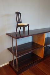 Antique Handcrafted Jugendstil Oak Miniature or Doll Chair Beautiful Design