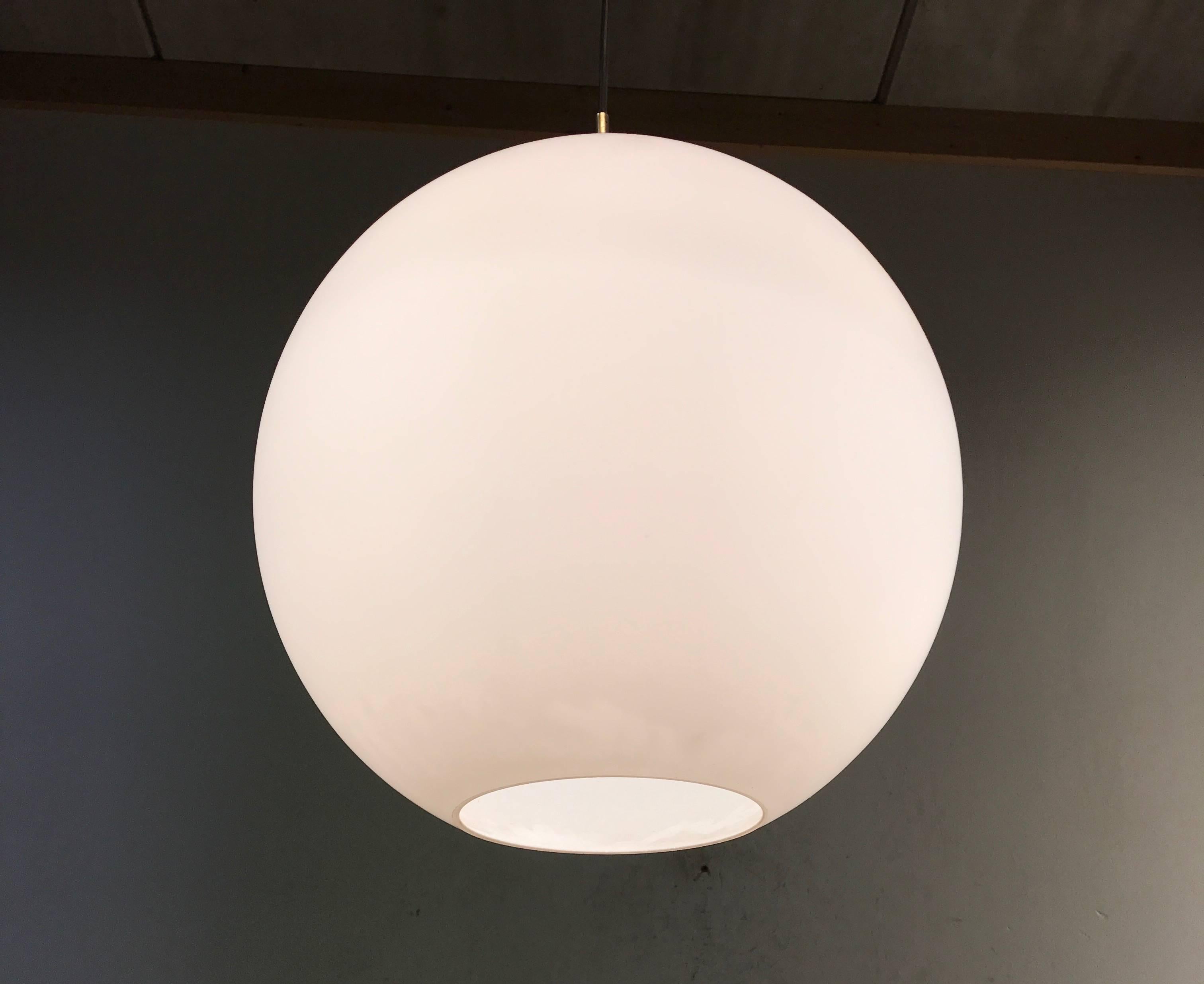 Large Danish Satellite Pendant Light by Vilhelm Wohlert for Louis Poulsen 1960s For Sale 2