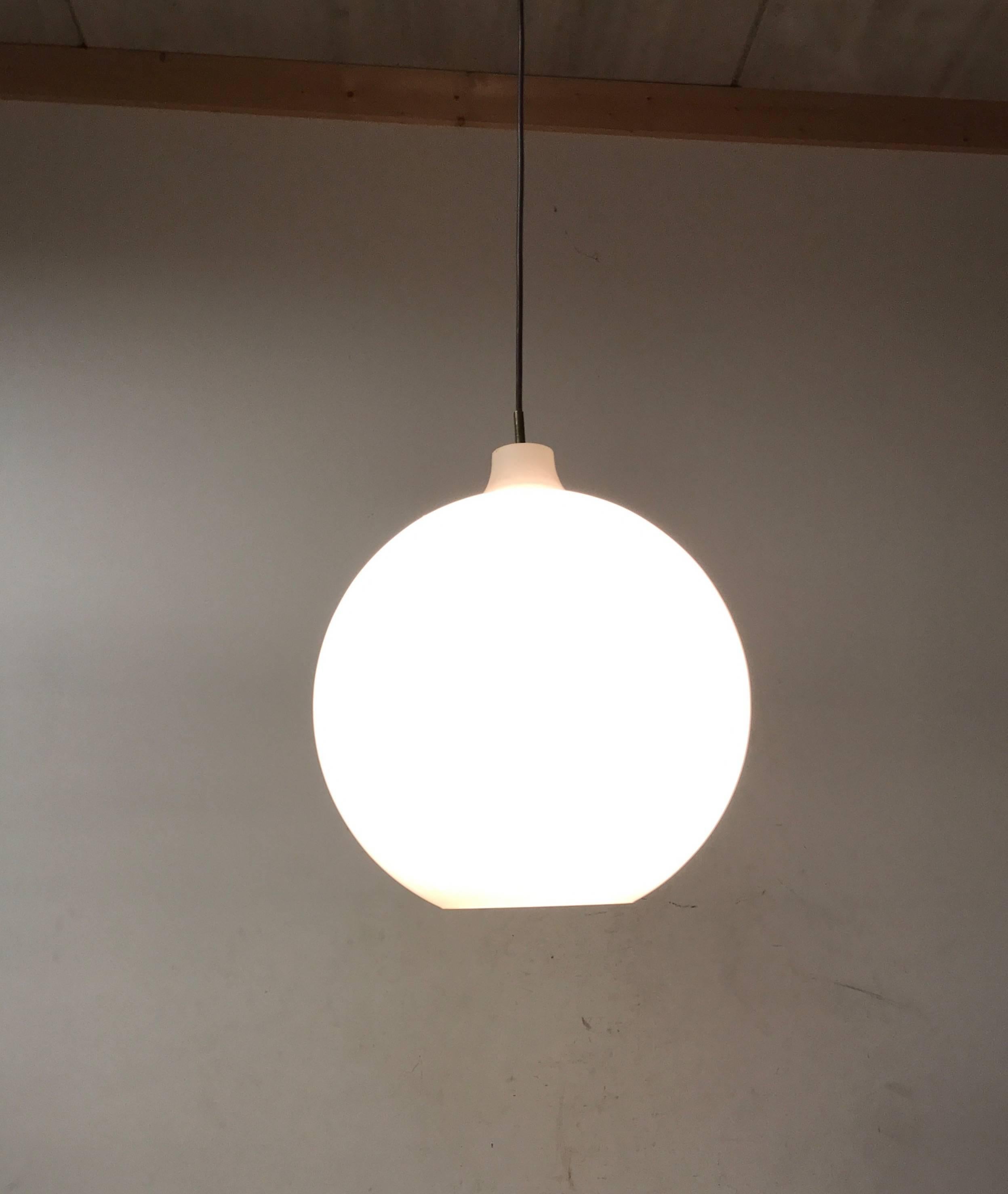 Large Danish Satellite Pendant Light by Vilhelm Wohlert for Louis Poulsen 1960s For Sale 3