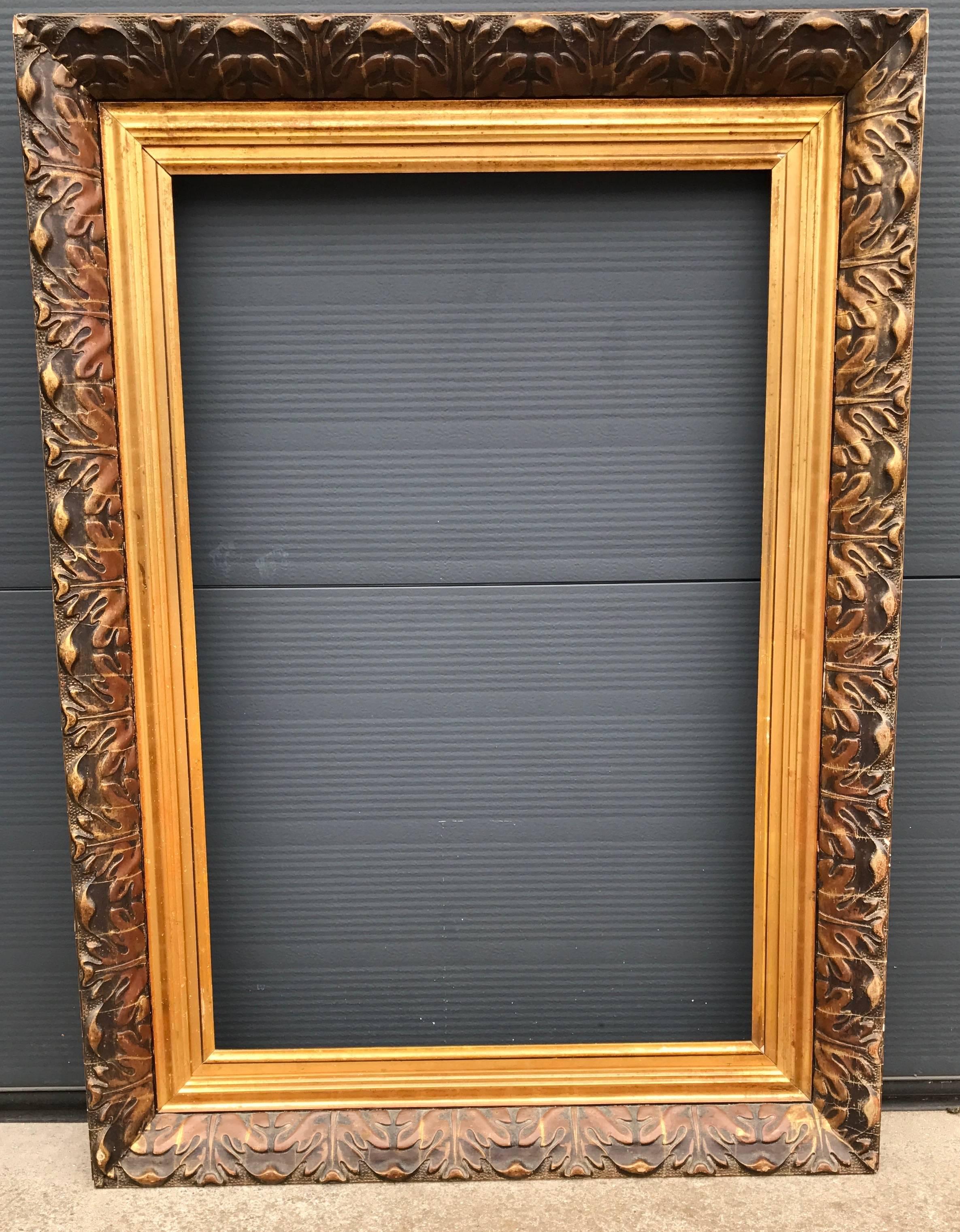 fancy painting frame