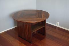 Stunning Geometric Design Macassar Art Deco Coffee Table by Pander, the Hague