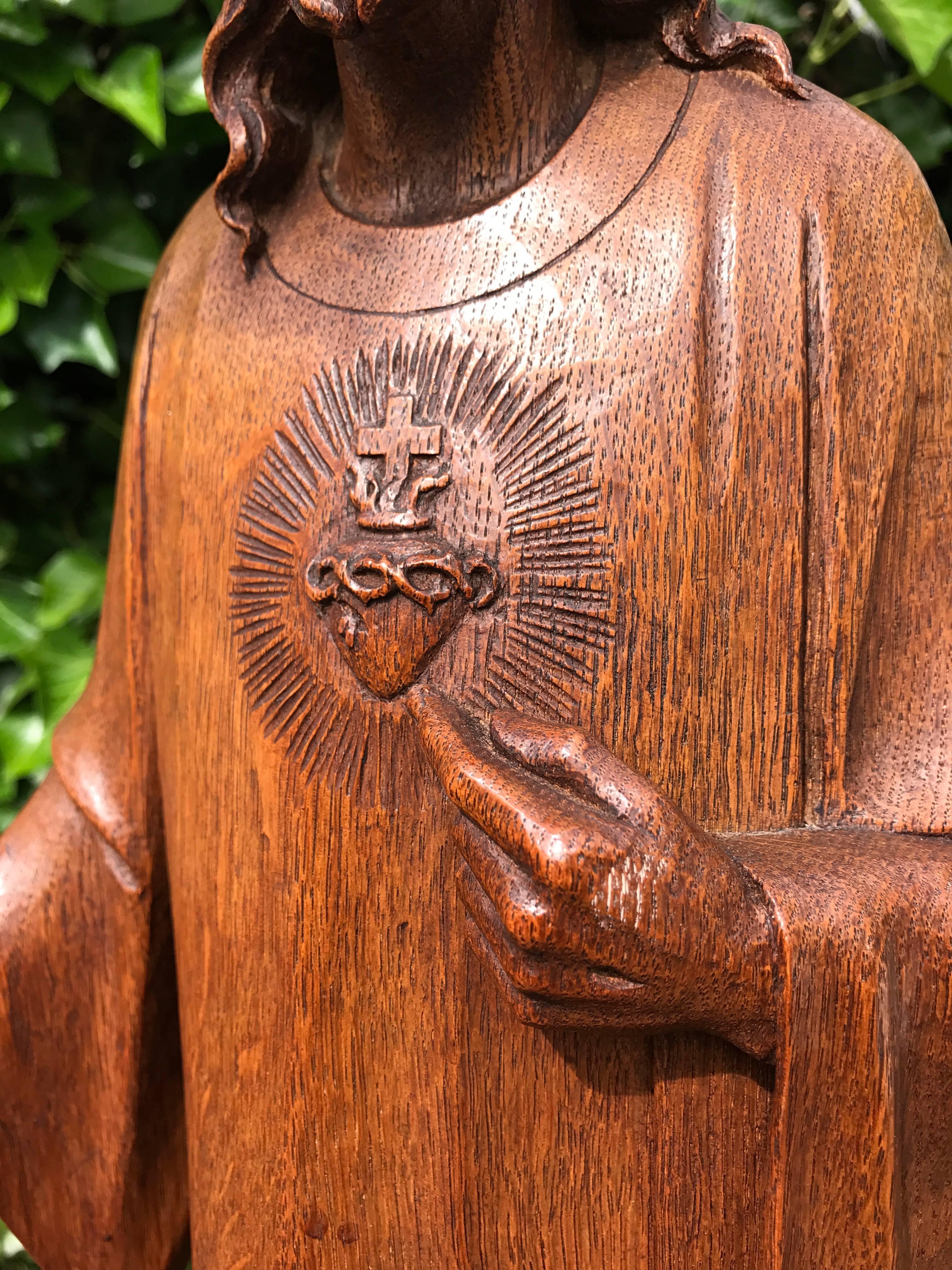 sacred heart statue for sale