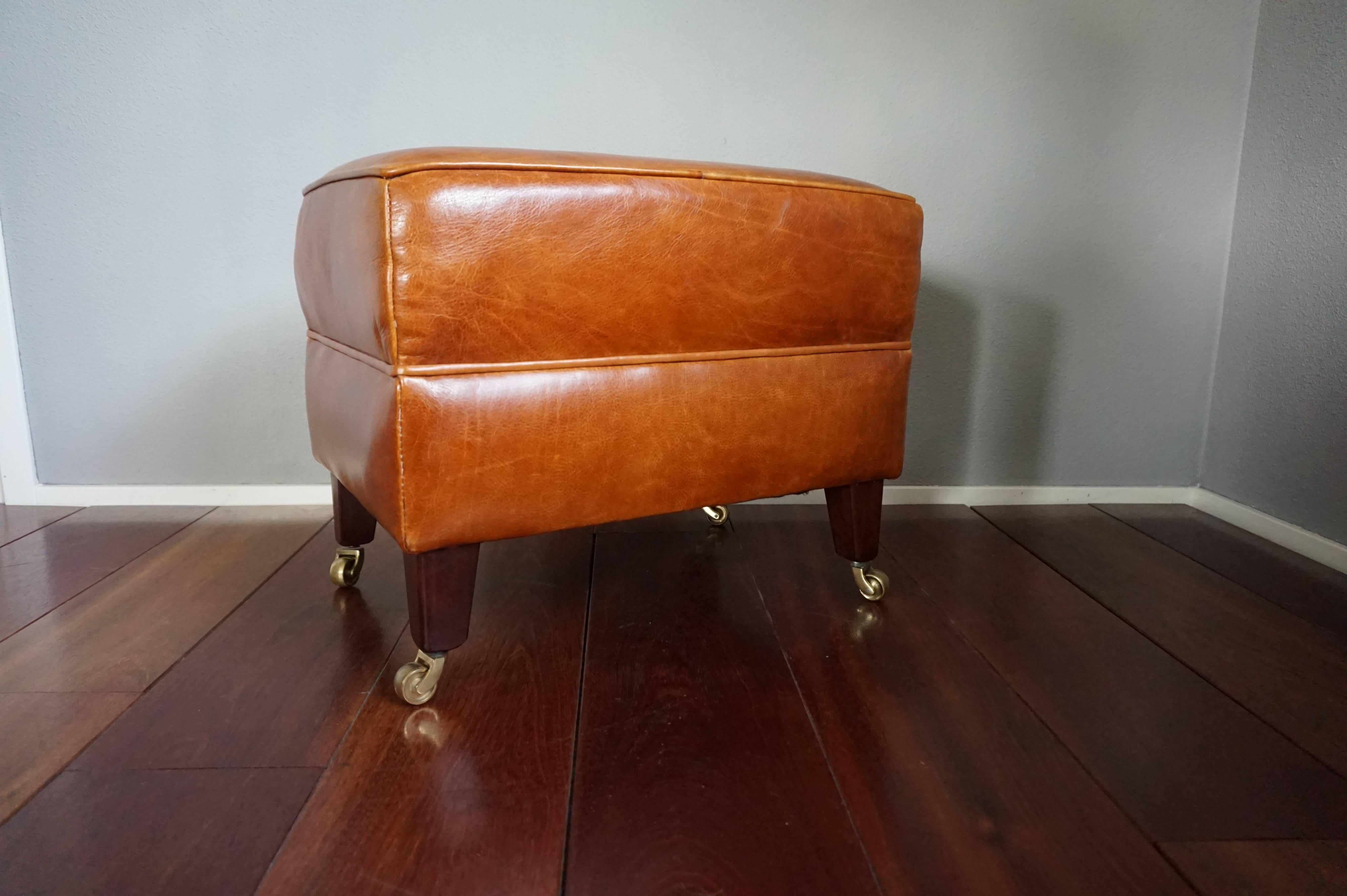 art deco ottoman