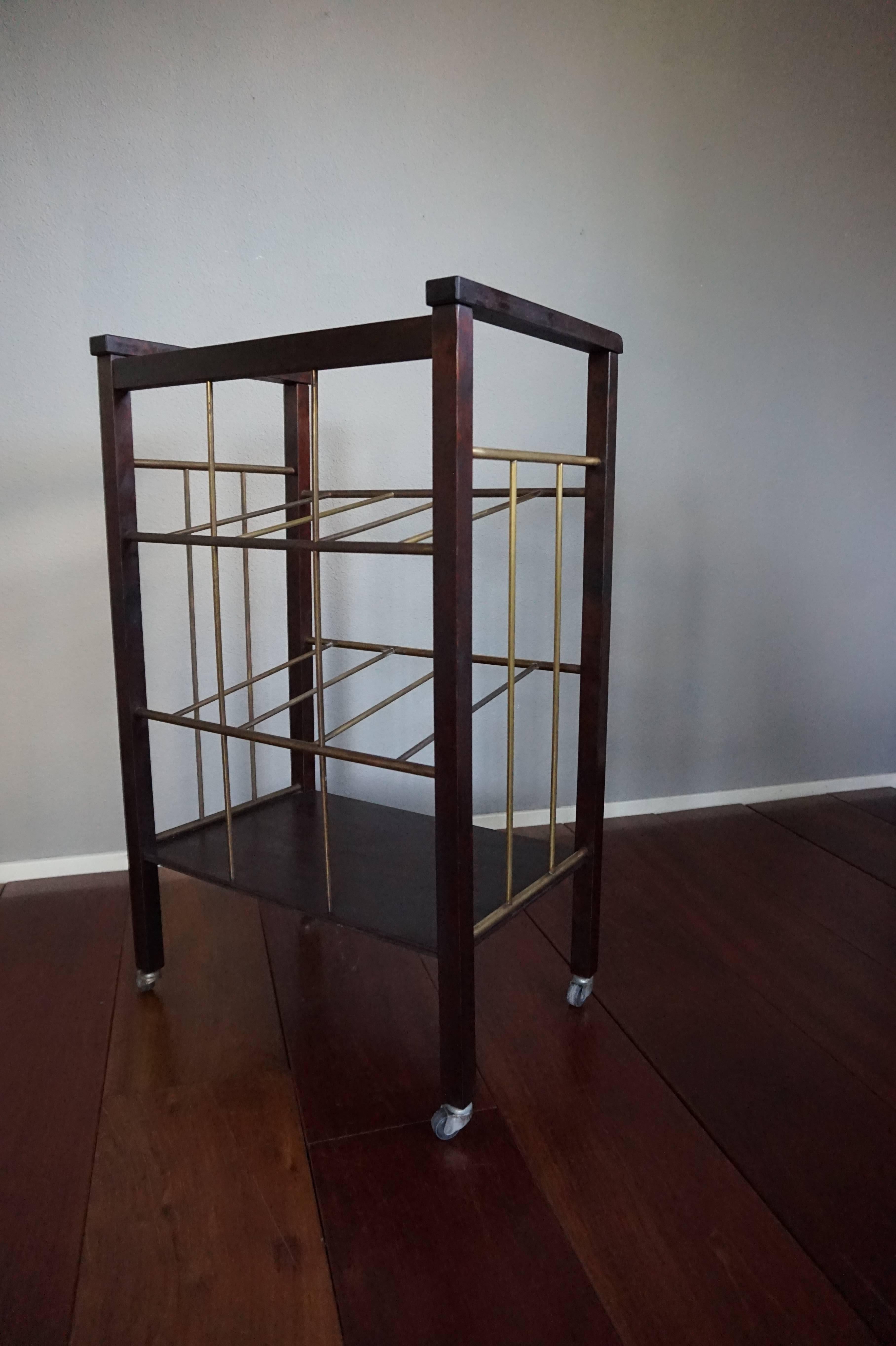 Great Shape & Condition Viennese Magazine Rack or Stand for Sheet Music & More 2