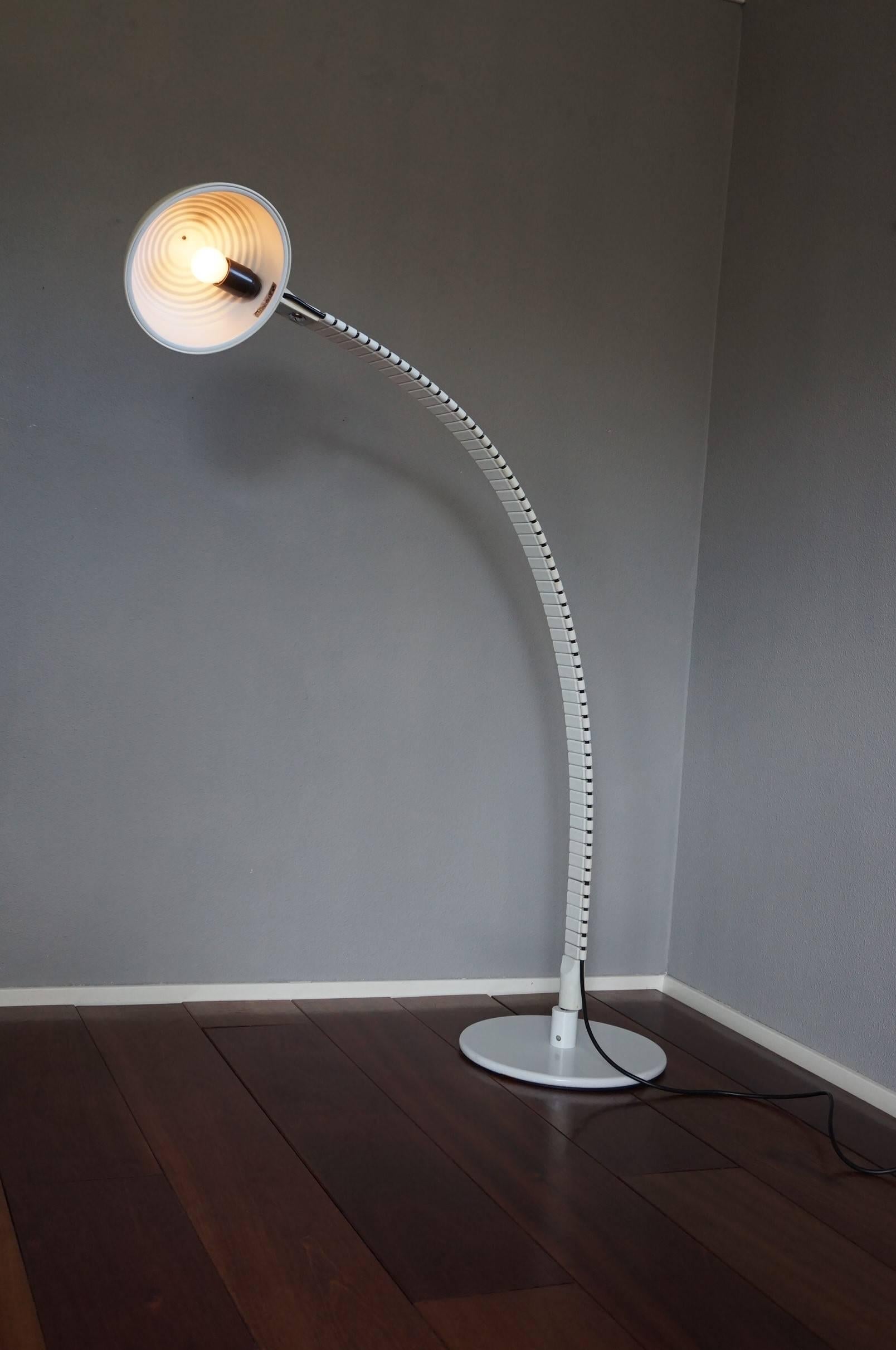 Rare & Stylish Mid-Century Modern Italian Design Floor Lamp by Elio Martinelli 1