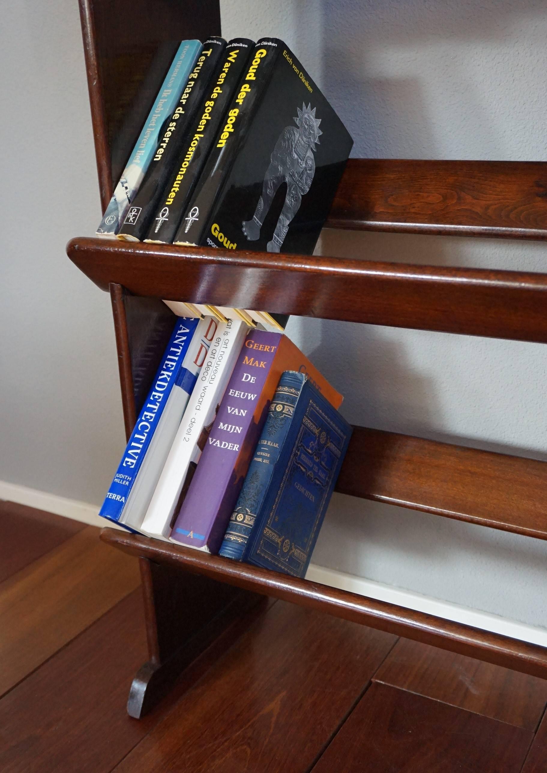 tilted bookcase