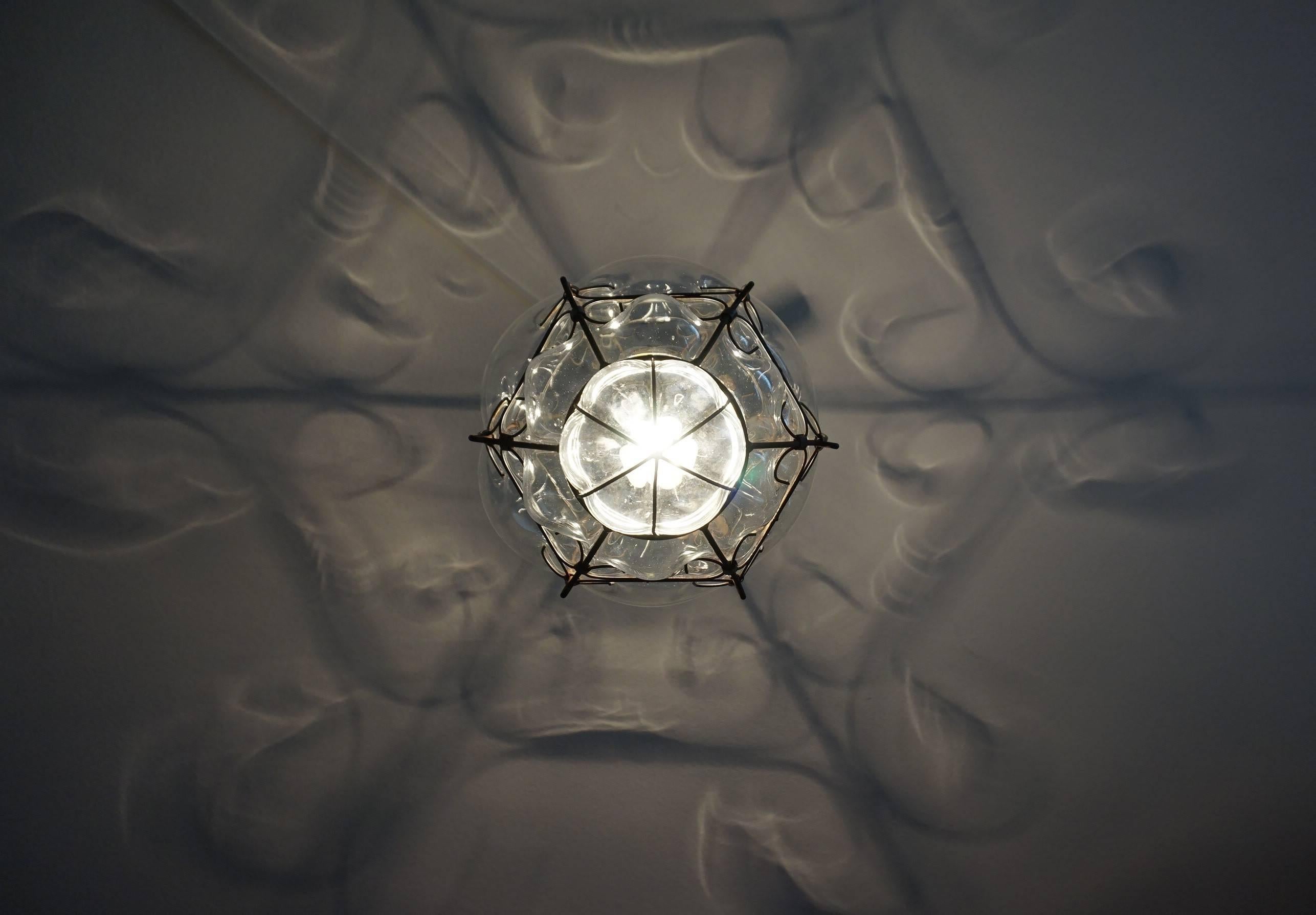 venetian ceiling light