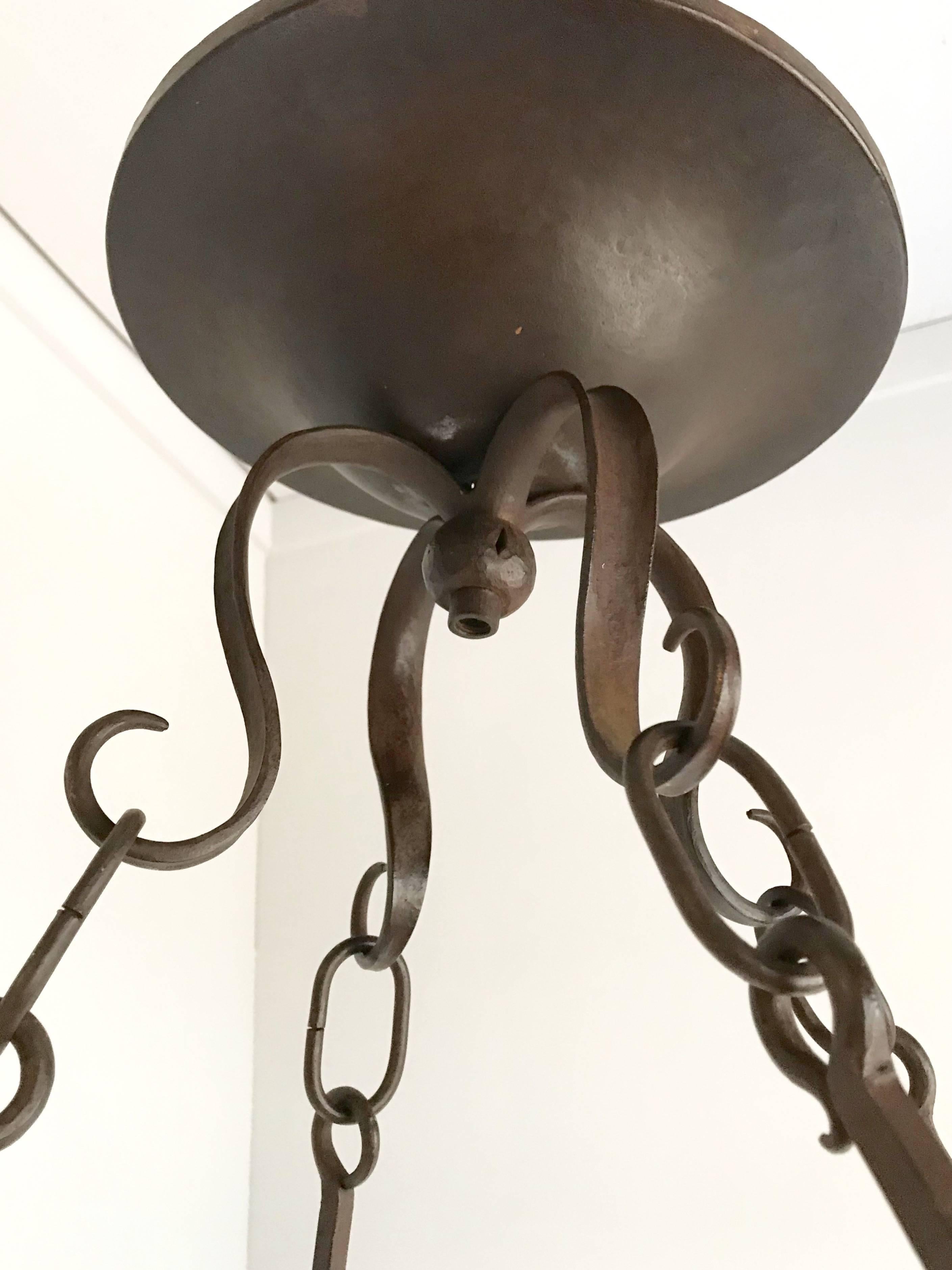 forged iron pendant lighting