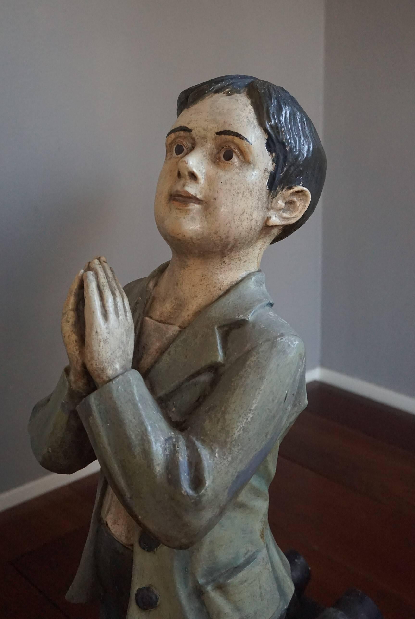 Cast Devotional Statues / Religious Sculptures of St. Francisco de Jesus Marto & More For Sale